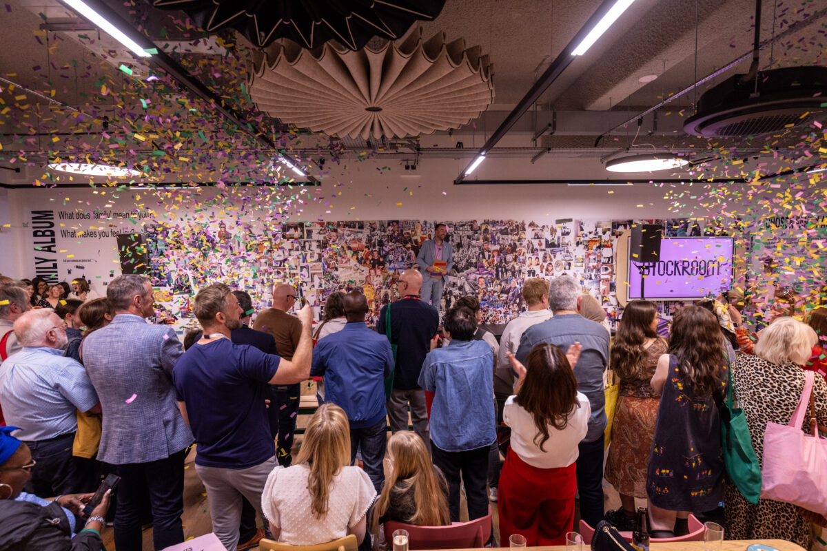 Visitors tour the facilities at Stockroom, a new £14.5 million cultural and creative hub in Merseyway, Stockport, designed to increase footfall and bring people together as part of Stockport Council’s £1 billion transformation.
